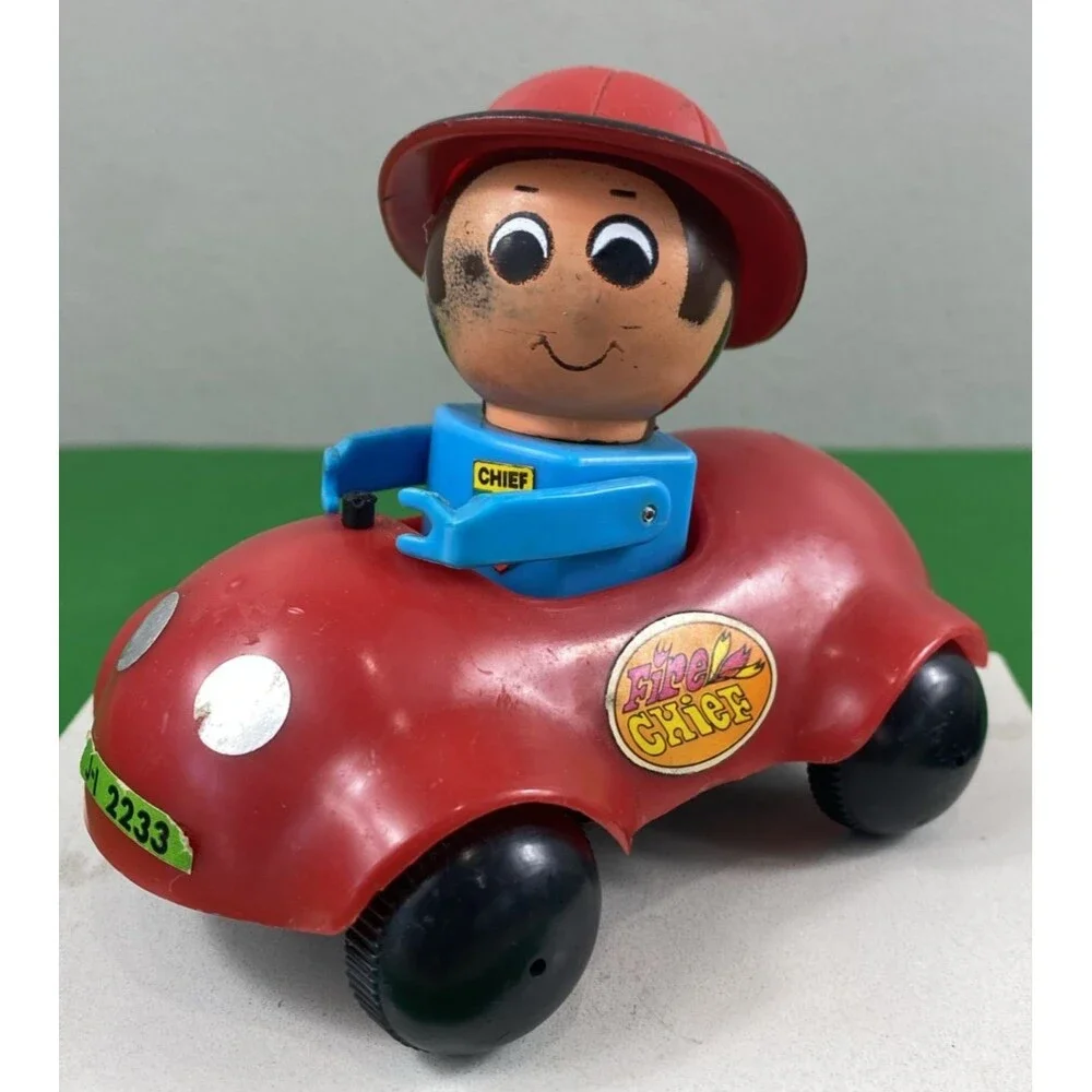 Rare Vintage Joseph International Fire Chief Car